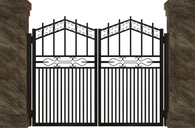 Ονειροκρίτης πόρτα (αυλόπορτα - καγκελόπορτα - είσοδος)