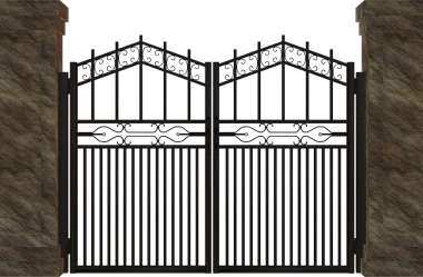 Ονειροκρίτης πόρτα (αυλόπορτα - καγκελόπορτα - είσοδος)