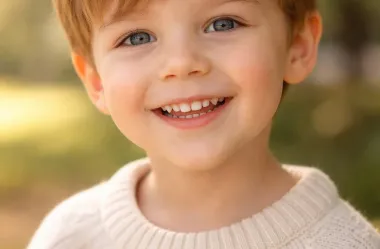 φωτογραφία παιδιού με κόντρα ήλιο