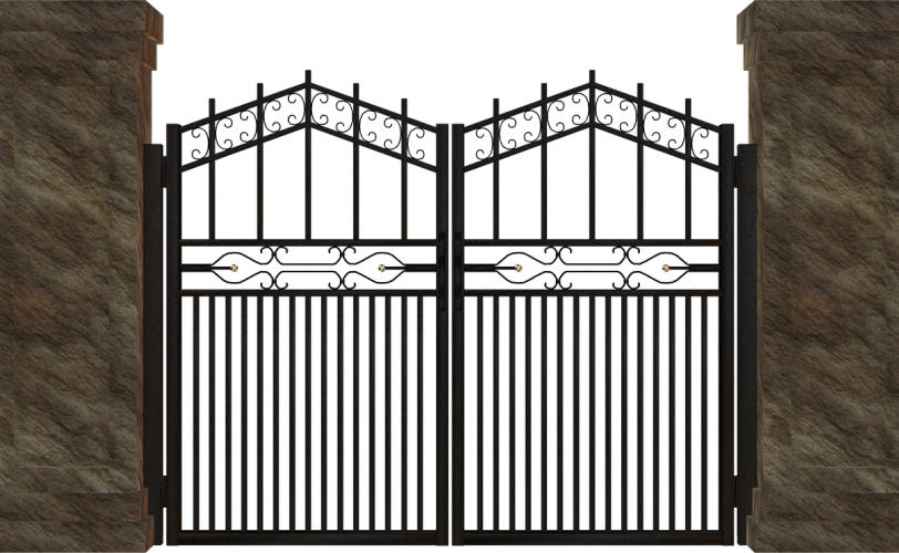 Ονειροκρίτης πόρτα (αυλόπορτα - καγκελόπορτα - είσοδος)